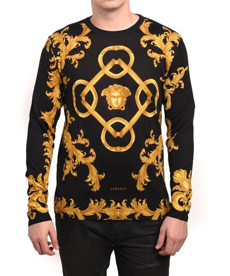 versace strick pullover herren|Versace sweaters for men.